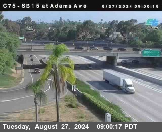 SB 15 at Adams Ave (On Ramp)