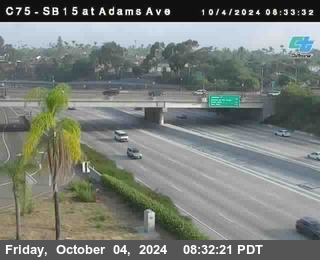 SB 15 at Adams Ave (On Ramp)