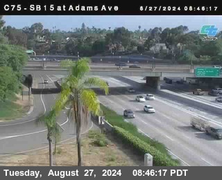 SB 15 at Adams Ave (On Ramp)