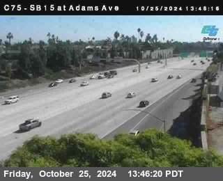 SB 15 at Adams Ave (On Ramp)