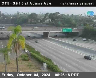 SB 15 at Adams Ave (On Ramp)