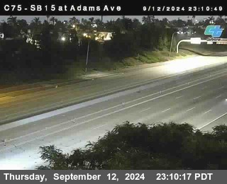 SB 15 at Adams Ave (On Ramp)