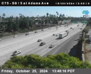 SB 15 at Adams Ave (On Ramp)