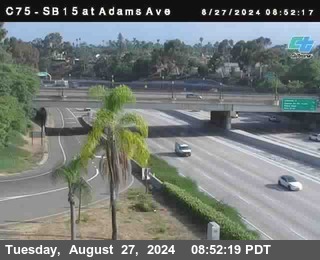 SB 15 at Adams Ave (On Ramp)