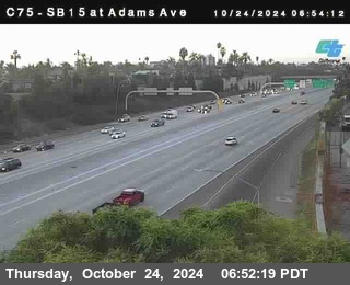 SB 15 at Adams Ave (On Ramp)