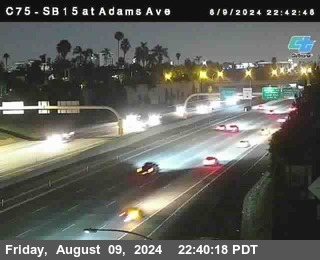 SB 15 at Adams Ave (On Ramp)