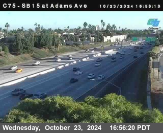 SB 15 at Adams Ave (On Ramp)