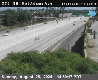 SB 15 at Adams Ave (On Ramp)