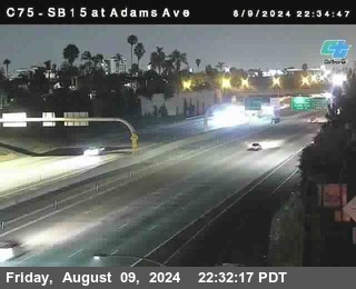 SB 15 at Adams Ave (On Ramp)