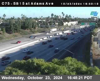 SB 15 at Adams Ave (On Ramp)