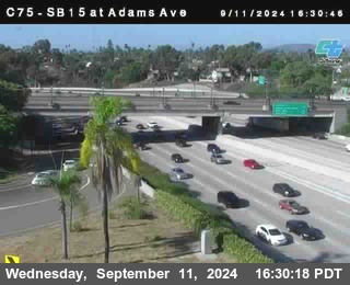 SB 15 at Adams Ave (On Ramp)