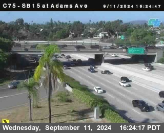 SB 15 at Adams Ave (On Ramp)