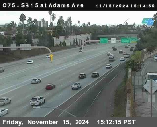 SB 15 at Adams Ave (On Ramp)