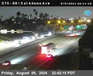 SB 15 at Adams Ave (On Ramp)