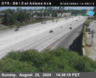 SB 15 at Adams Ave (On Ramp)