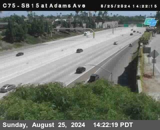 SB 15 at Adams Ave (On Ramp)