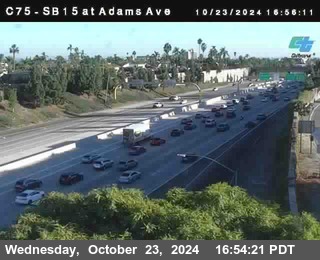 SB 15 at Adams Ave (On Ramp)