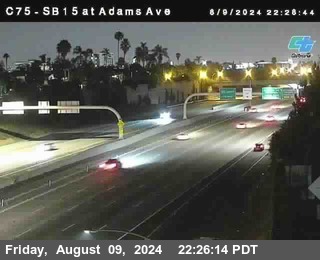 SB 15 at Adams Ave (On Ramp)