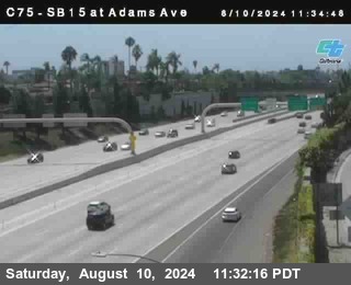 SB 15 at Adams Ave (On Ramp)