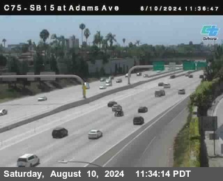 SB 15 at Adams Ave (On Ramp)