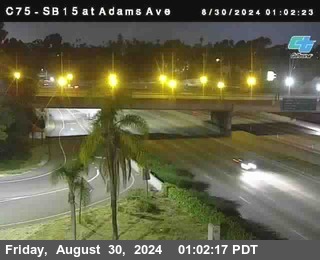 SB 15 at Adams Ave (On Ramp)