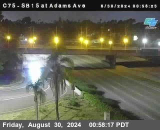 SB 15 at Adams Ave (On Ramp)