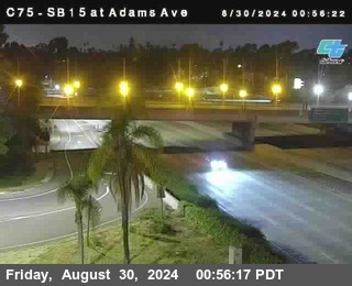 SB 15 at Adams Ave (On Ramp)