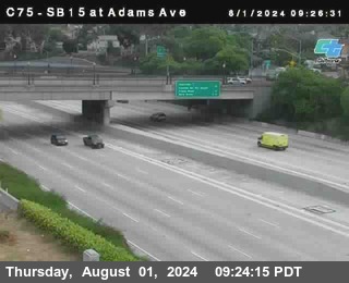 SB 15 at Adams Ave (On Ramp)