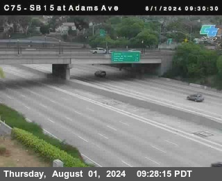 SB 15 at Adams Ave (On Ramp)