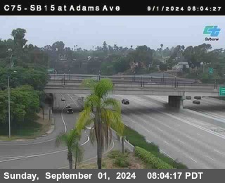 SB 15 at Adams Ave (On Ramp)