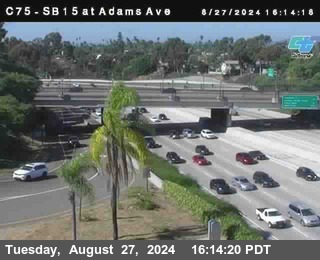 SB 15 at Adams Ave (On Ramp)