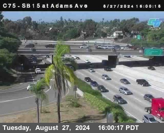 SB 15 at Adams Ave (On Ramp)