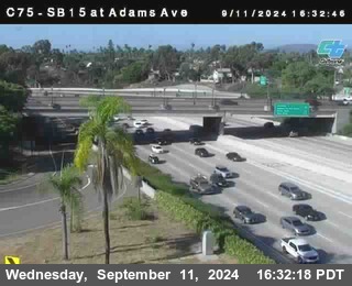 SB 15 at Adams Ave (On Ramp)