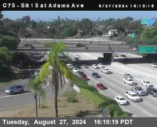 SB 15 at Adams Ave (On Ramp)