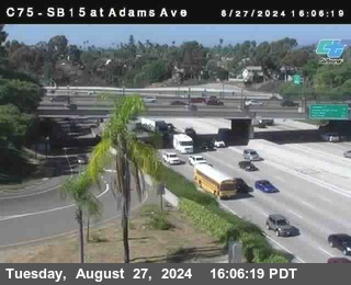 SB 15 at Adams Ave (On Ramp)