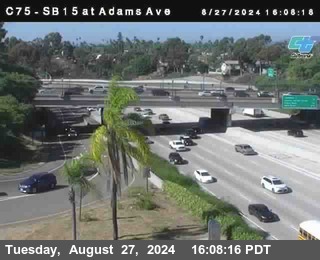 SB 15 at Adams Ave (On Ramp)