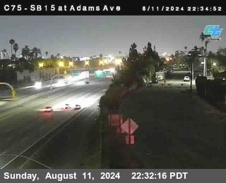 SB 15 at Adams Ave (On Ramp)