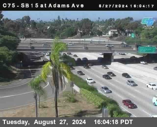 SB 15 at Adams Ave (On Ramp)