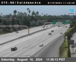 SB 15 at Adams Ave (On Ramp)