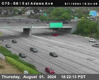 SB 15 at Adams Ave (On Ramp)