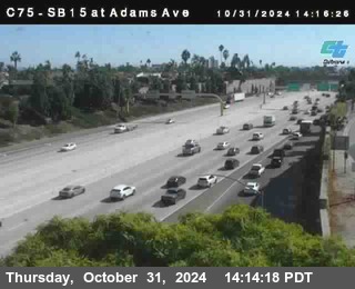 SB 15 at Adams Ave (On Ramp)