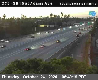 SB 15 at Adams Ave (On Ramp)