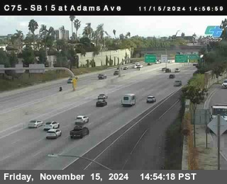 SB 15 at Adams Ave (On Ramp)