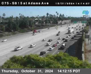 SB 15 at Adams Ave (On Ramp)