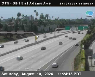 SB 15 at Adams Ave (On Ramp)