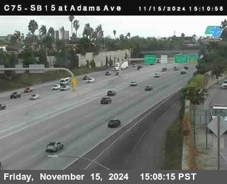 SB 15 at Adams Ave (On Ramp)