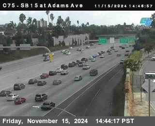 SB 15 at Adams Ave (On Ramp)