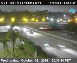 SB 15 at Adams Ave (On Ramp)