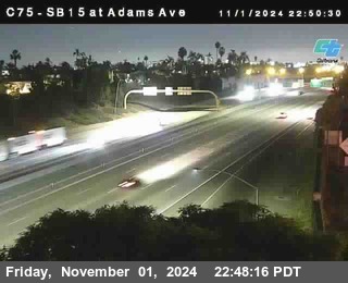 SB 15 at Adams Ave (On Ramp)