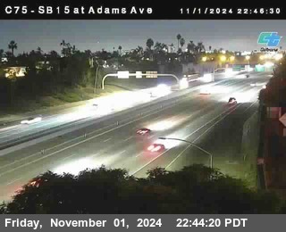 SB 15 at Adams Ave (On Ramp)